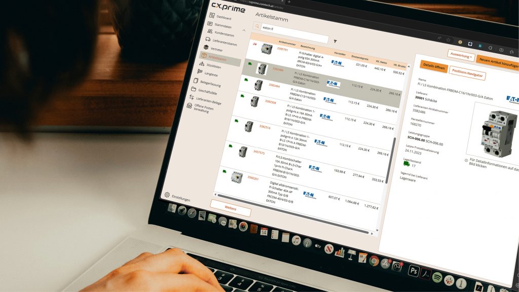 cxprime Laptop Artikelstamm rgb | comtech it-solutions GmbH