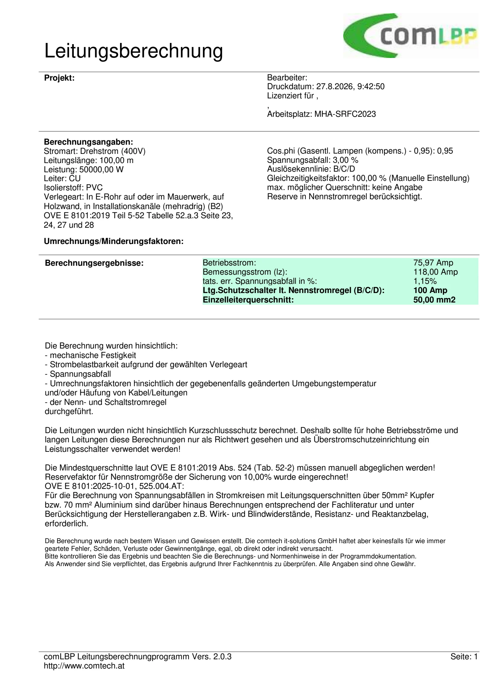 comBUILDING – comlbp-druckbericht