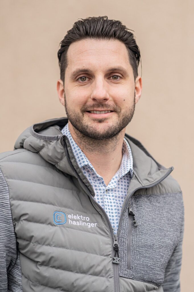 Marco Baumann, Geschäftsführer Elektro Haslinger