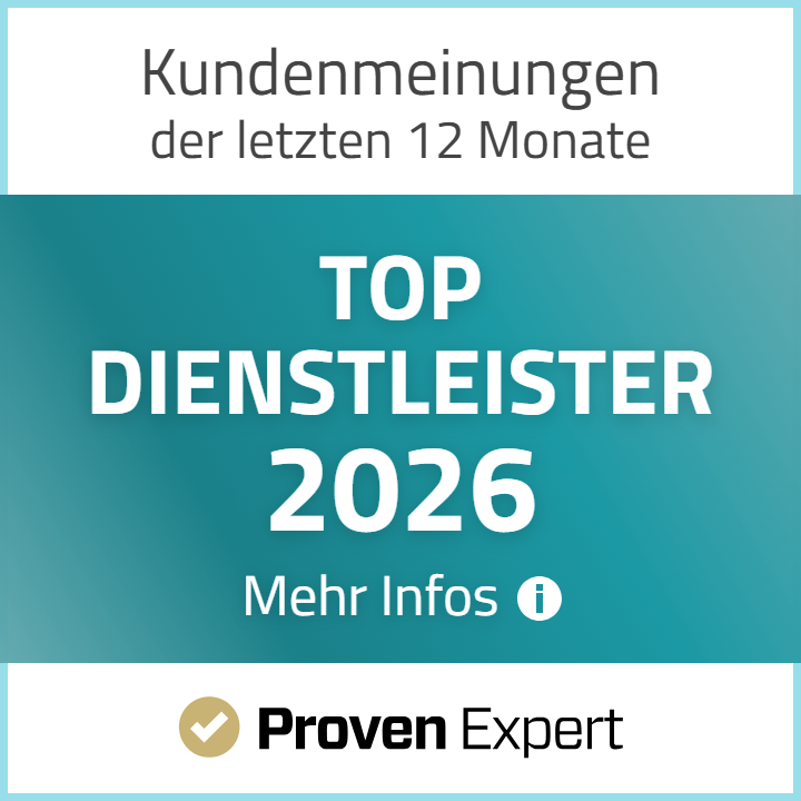 ProvenExpert TOP Dienstleister 2026